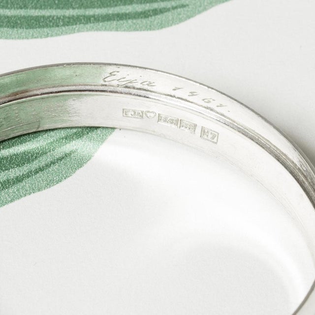 Silver and Amethyst Bracelet by Einari Ailio, 1961 For Sale - Image 6 of 7