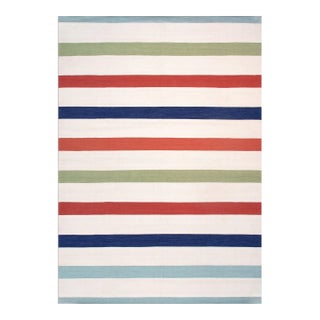 2020s Pasargad Home Hampton Indoor/Outdoor Area Rug, 8' 9" X 11' 9" Ivory For Sale