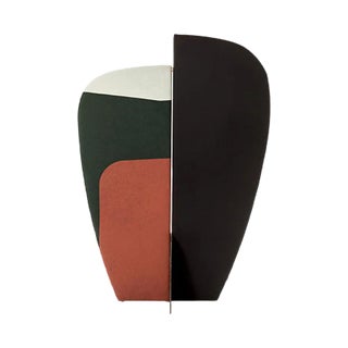 Abstract Kazimir Screen Type C in Green, Red, White, & Black by Julia Dodza for Colé For Sale