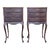 Antique Louis XV French Darkness Oak Nightstands, Set of 2 For Sale