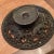 Charcoal Mid 20th Century Italian Laser Cut Iron Bowl For Sale - Image 8 of 12