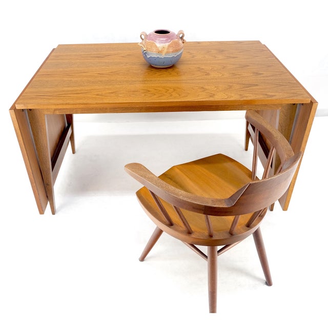 Cado Paul Cadovious Danish Mid Century Modern Teak Drop Leaves Dining Table MINT For Sale - Image 11 of 18