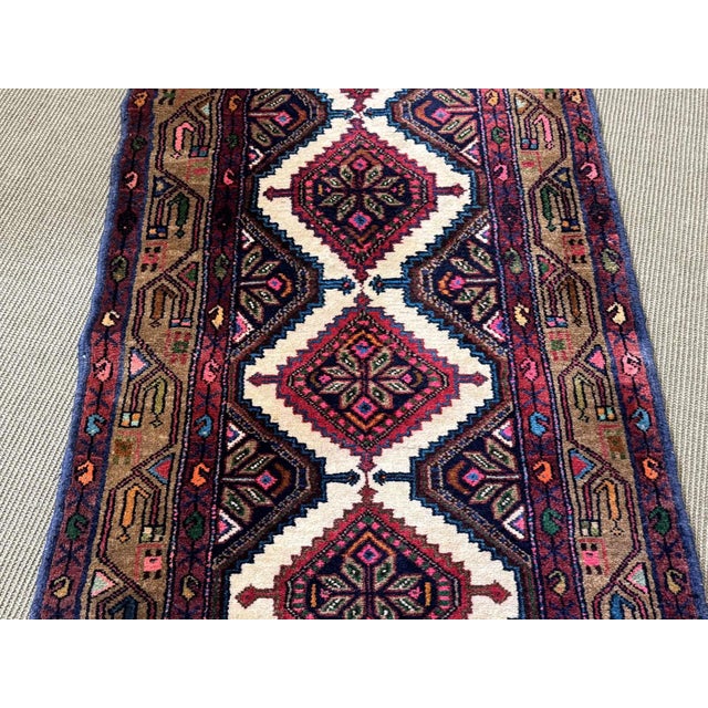 Handmade Middle Eastern Wool Rug For Sale - Image 12 of 15