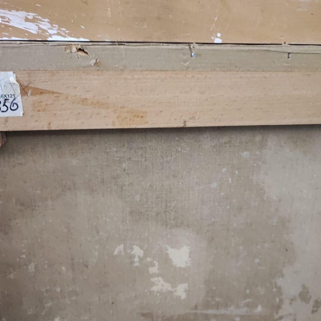 Mino Maccari, Il Girotondo, 1946, Oil Painting on Canvas, Framed, 1980s, Oil on Canvas For Sale - Image 18 of 18