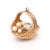 Vintage 14k Yellow Gold, Pearl, and Tourmaline Figural Easter Basket Charm For Sale - Image 4 of 17