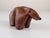 Mid-Century Modern Folded Leather Bear Sculpture, Germany, 1960s For Sale - Image 6 of 10