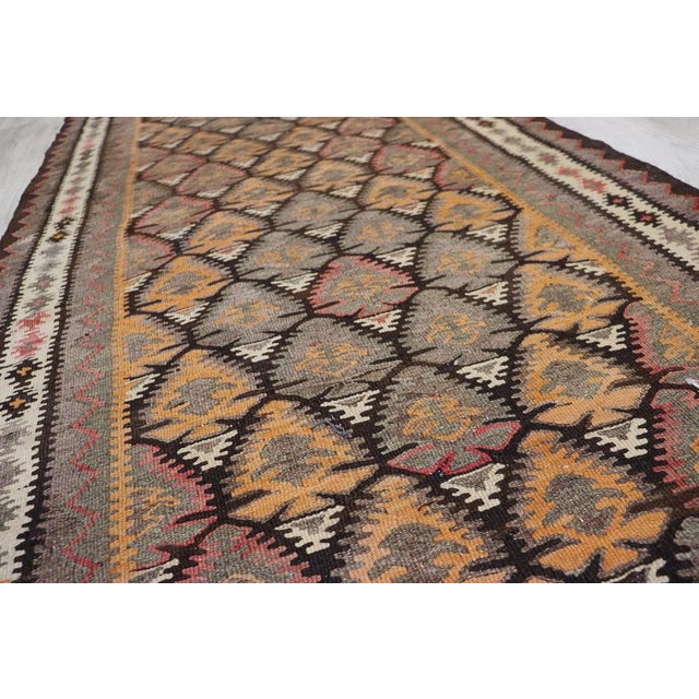 Caucasian Kilim Rug, 1920s For Sale - Image 9 of 15