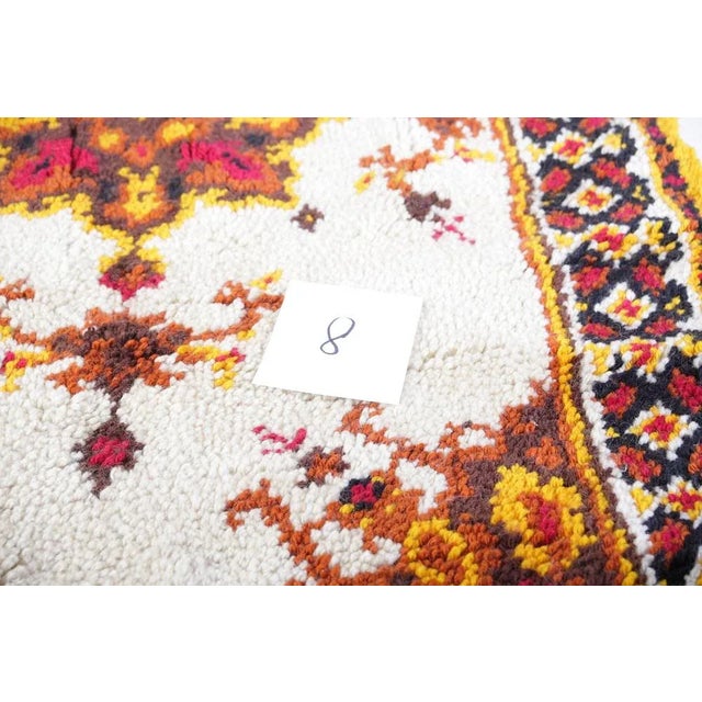 1960s Mid-Century Czechoslovakian Wool Runner Rug, 1960s For Sale - Image 5 of 9