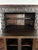 19th Century Baroque Oak Fall-Front Cabinet with Deep Carved Decoration For Sale - Image 6 of 18