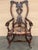Pair of Gothic Chippendale Dining Armchairs in Solid Mahogany , 1890 For Sale - Image 16 of 18