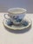 Royal Albert Mid 20th Century Royal Vale Forget-Me-Not Bone China Teacup & Saucer, England For Sale - Image 4 of 8