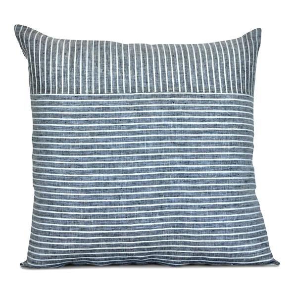 Modernplum Plum Textiles Norse Pillow Large Charcoal For Sale - Image 4 of 4