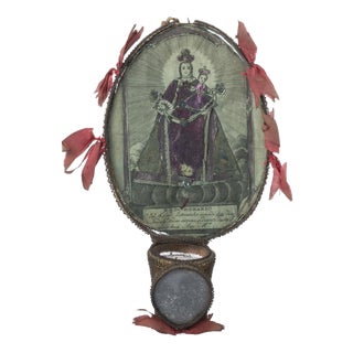 Our Lady of the Rosary Reliquary Register, 19th Century For Sale