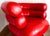 Vintage Red Leather Lounge Chair by Eileen Gray, 1980s For Sale - Image 18 of 18