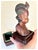 Ooak Carved African Woman Figural Trinket Box For Sale In Los Angeles - Image 6 of 8