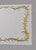 Antique Gold Gilt Venetian Etched Wall Mirror Beveled Glass Rectangle Vintage For Sale - Image 4 of 9