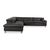 Courage Leather Chrome Corner Sofa in Grey Anthracite with Manual Function by Ewald Schillig For Sale - Image 17 of 18