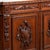 19th Century Swedish Carved Oak Sideboard Buffet With Marble Top For Sale - Image 9 of 17