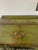 Green Folk Art Hand-Painted Green Secretary Desk With Floral Motif and Twisted Legs For Sale - Image 8 of 8