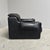 Black Leather Club Chair by Dreipunkt, 1970s For Sale - Image 9 of 15