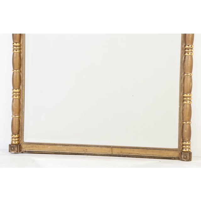 Glass Very Large 19th c. Federal Mirror For Sale - Image 7 of 9