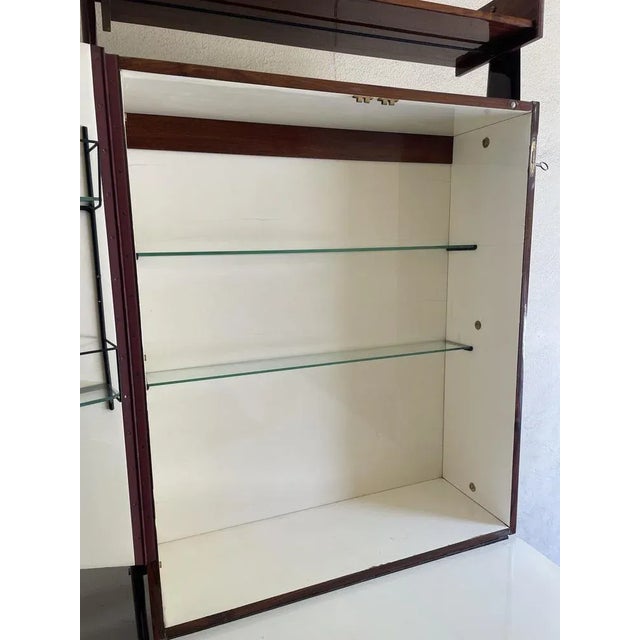 Brown Mobile Bar in Teak, 1950 For Sale - Image 8 of 12