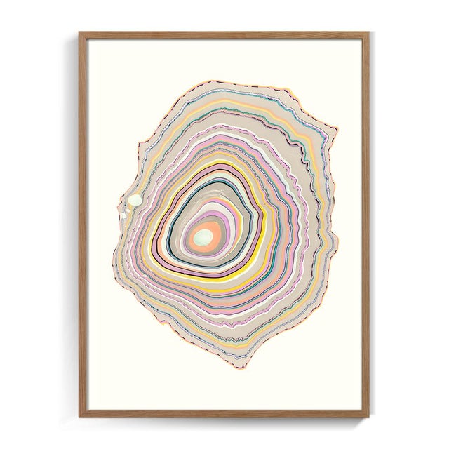 Pernille Snedker, Grey Woodrings #16, Giclée Print For Sale - Image 3 of 9