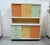 Vintage German Kitchen Cabinet with Sliding Doors in Multi Colors, 1950s For Sale - Image 14 of 14