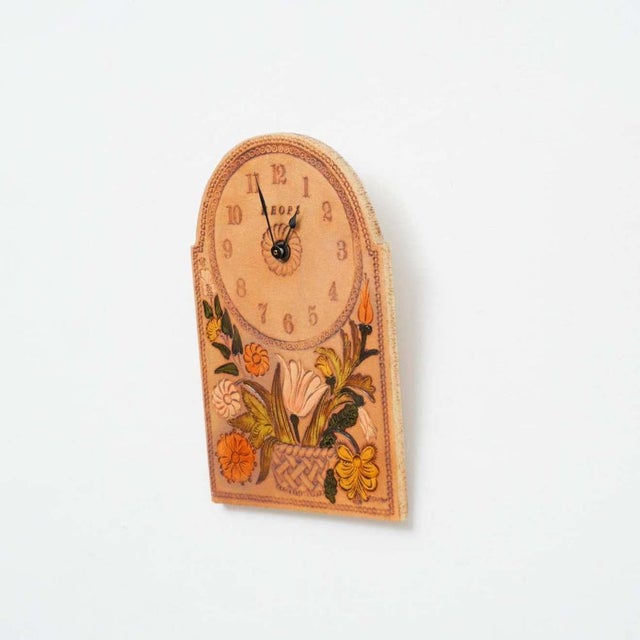 Wall Mounted Ceramic Clock by Roger Capron, 1960 For Sale - Image 4 of 13