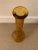 Mid-Century Modern Amber Bubble Glass Tall Vase For Sale - Image 4 of 9