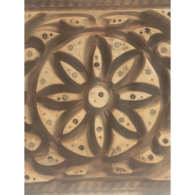 Lotus Flower Wood Form Wall Art For Sale - Image 4 of 15
