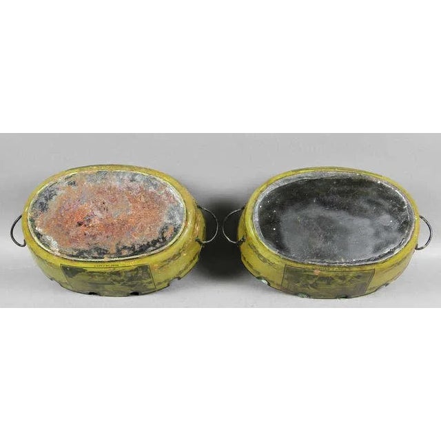 French Empire Tole Verrieres - a Pair For Sale - Image 10 of 11