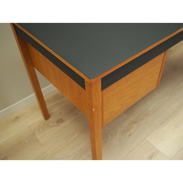 Black Danish Ash Desk, 1970s For Sale - Image 8 of 17