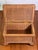 Wood Braided Wicker Rattan Storage Chest, Trunk, 1980s For Sale - Image 7 of 12