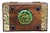 Vintage Rosewood Jewelry Box With Abalone Shell & Jade Inlay | Chinoiserie Trinket Box For Sale