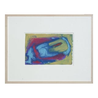 Darrell James Fusaro Cool Toned Abstract 'Seemingly by Accident" 1993 For Sale