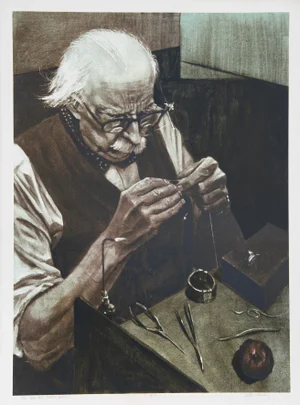 John Hardy, Master Jeweler, Lithograph