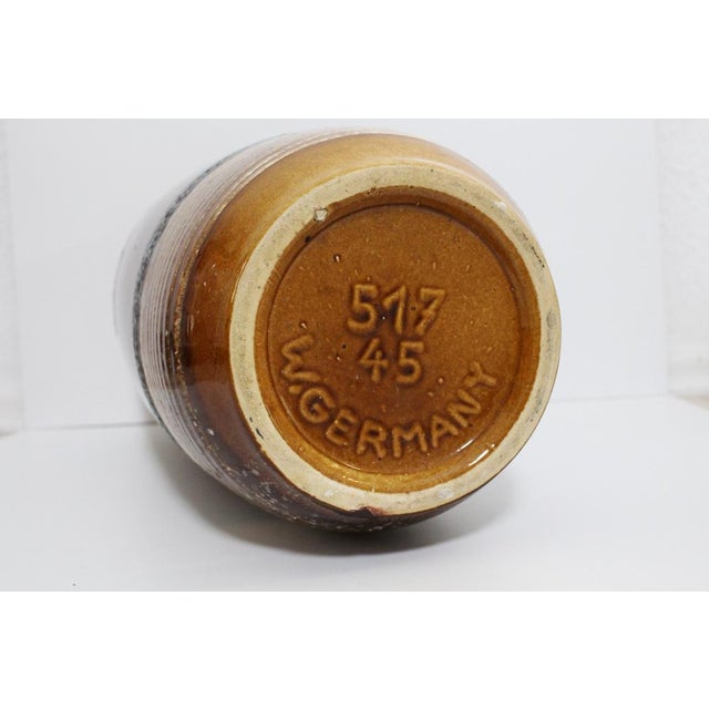 Beige Mid-Century Floor Vase from Scheurich Keramik, West Germany, 1960 For Sale - Image 8 of 9