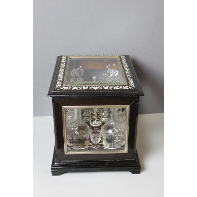 Napoleon III Liqueur Cellar with Grape Bunches, 1800s For Sale - Image 10 of 16