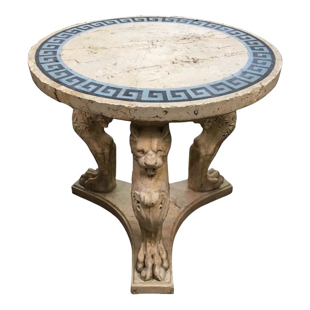 Incredible Rare 19th Century Italian Grand Tour Scagliola Center Table For Sale
