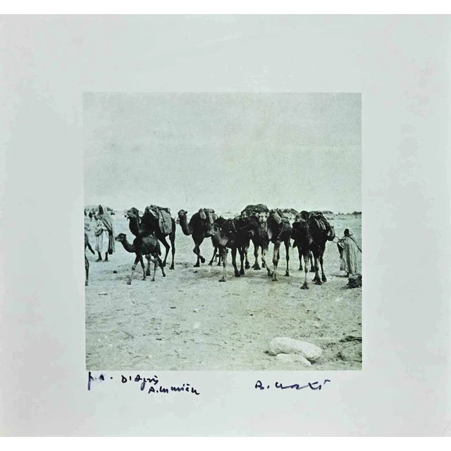 Tunis is a photolithograph realized in 1996 by the italian politician bettino craxi. Hand-signed in on the lower right....