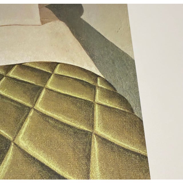 Domenico Gnoli (1933-1970), Green Bed Cover, 1969, Copyright Marzia Gnoli, 1994, Printed in the Netherlands For Sale - Image 10 of 12