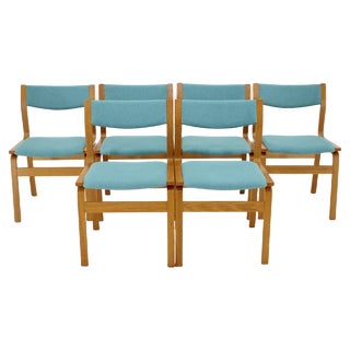 Bentwood Dining Chairs, Denmark, 1960s, Set of 6 For Sale