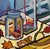 Contemporary "Light Between Seasons" Contemporary Glass Still Life Oil Painting For Sale - Image 3 of 8