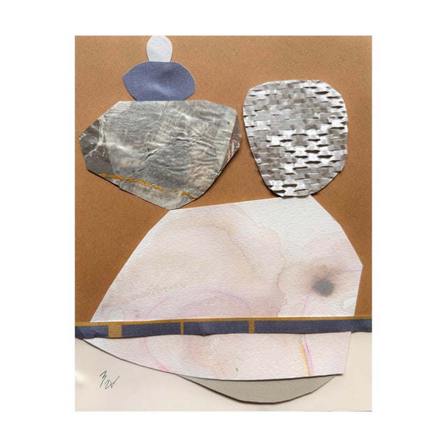 "Memorabilia" is an original mixed media collage on paper by Zac Woodiel. This is one of nine pieces in the "Memorabilia"...