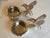 Mid 20th Century Arthur Court Style Metal Hummingbird Sauce Cups - A Pair For Sale - Image 4 of 4