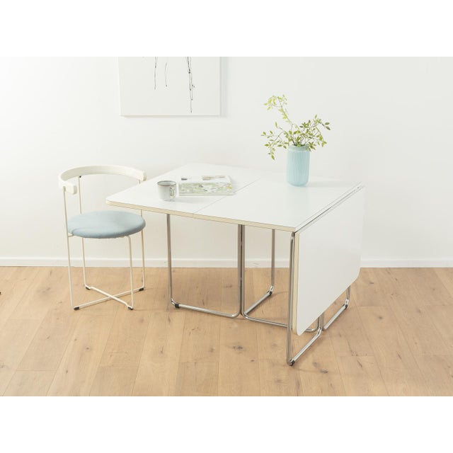 Mid-Century Modern Folding Table by Christian Taube for Läsko, 1970s For Sale - Image 3 of 9