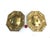 Victorian 19th Century Dutch Revival Repoussé Brass Octagonal Wall Plaques - A Pair For Sale - Image 3 of 14