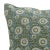 Handmade Block Floral Print Pillow Cover for Home Décor Thick Linen-Kashi For Sale - Image 4 of 4