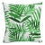 18" Indoor/Outdoor Pillow Green Cali Palm For Sale